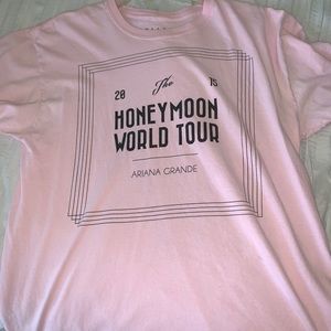 ariana grande honeymoon world tour merch